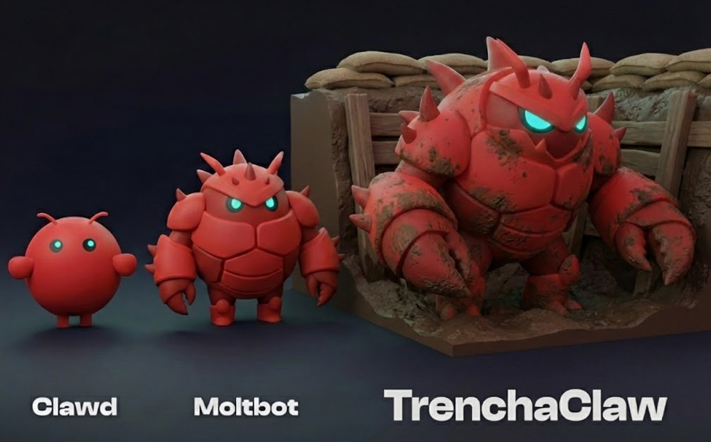 TrenchaClaw Characters