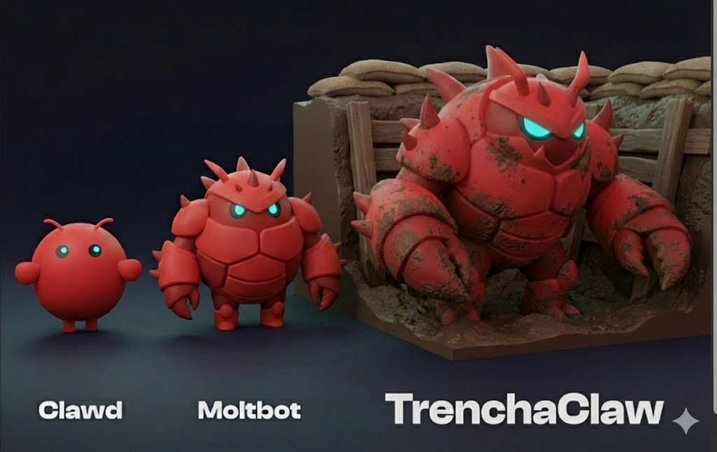 TrenchaClaw Characters